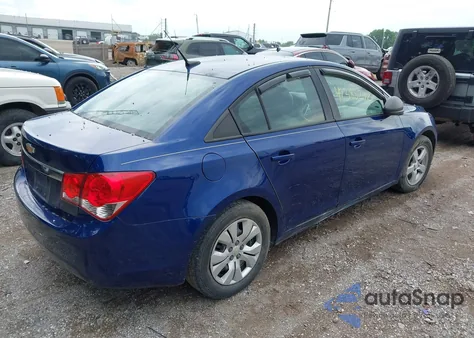 2013 Chevrolet Cruze Ls Auto из США, поврежденный, VIN 1G1PA5SH6D7255186